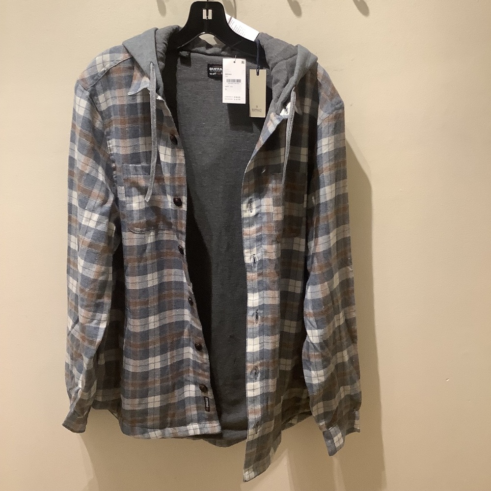 Buffalo David Bitton Men's Shirt Style Shacket Jacket